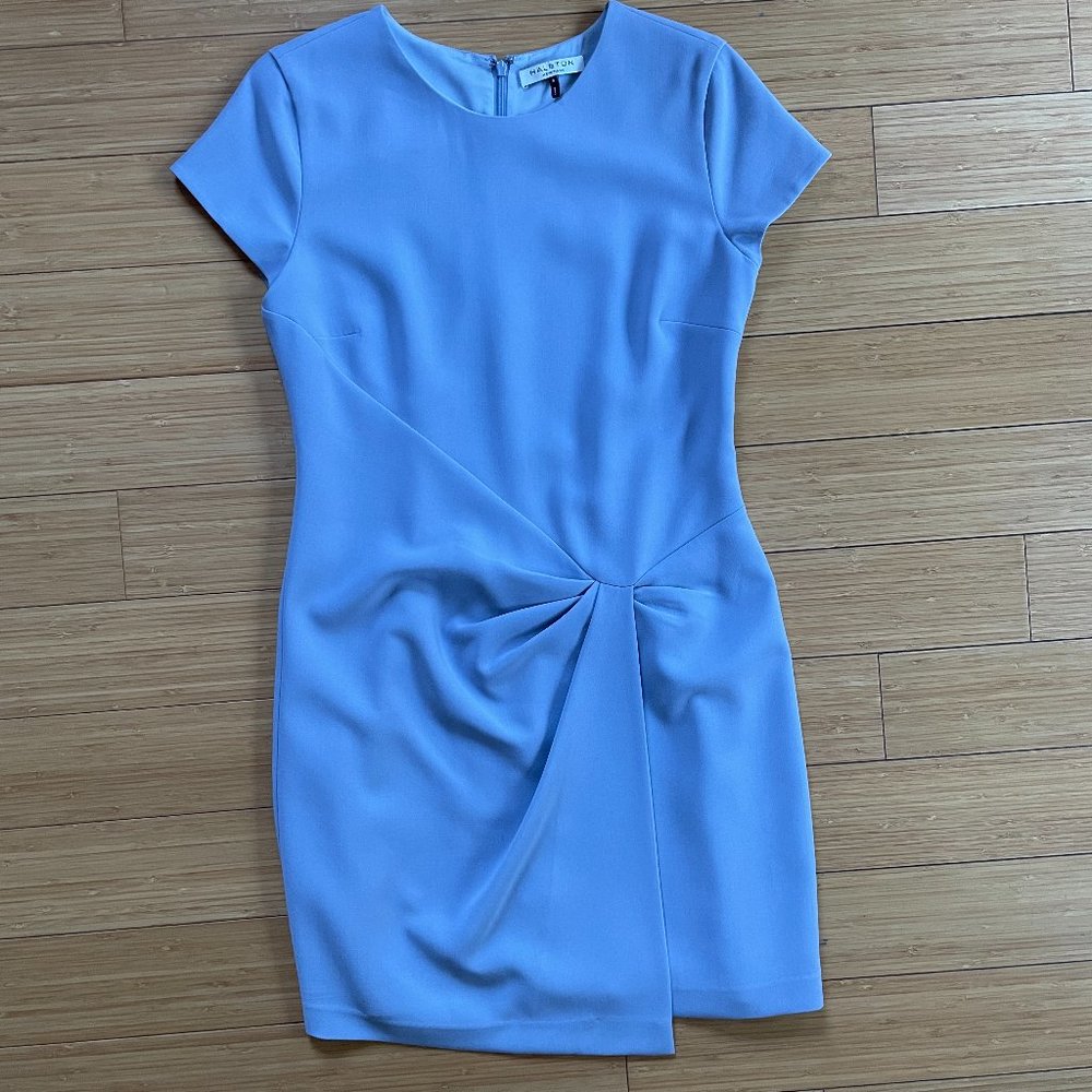 Halston Heritage Drape Dress